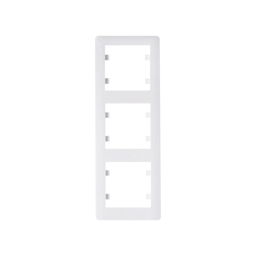 soul Ramka 3-krotna pionowa, biały WL5130 Lumina Hager
