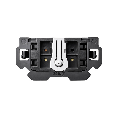 Łącznik krzyżowy naciskowy (mechanizm 1/2, bez ramki montażowej) 16 AX, 250V~, 1click Simon 100 10000251-039