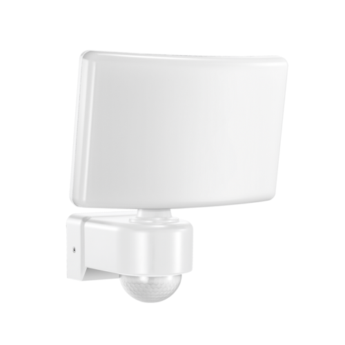 Naświetlacz ogrodowy LED TOS z czujnikiem ruchu PIR 30W 4000K 2200lm IP65 biały Orno