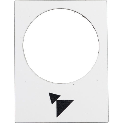 Tabliczka opisowa etykieta 30x40mm biały Harmony XAC Schneider Electric ZB2BY4915