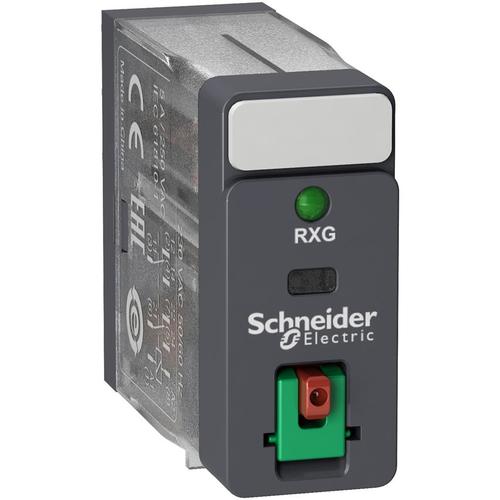 Przekaźnik interfejsowy z przyciskiem test LED 2C/O 5A, 24V AC Zelio Relay
