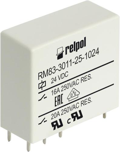 Przekaźnik elektromagnetyczny, miniaturowy, do obwodu drukowanego i gniazda wtykowego. RM83-3011-25-1012