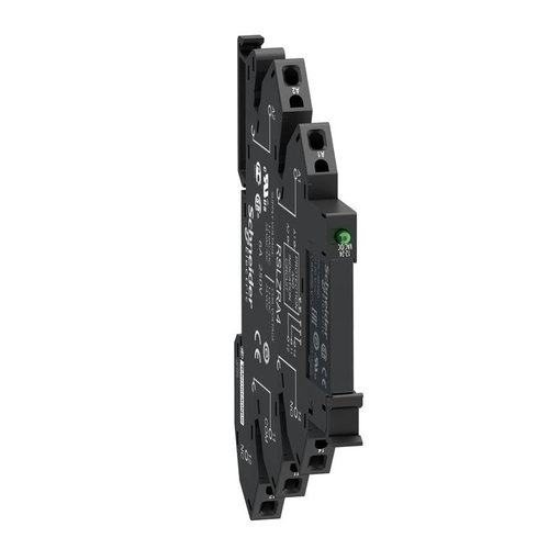 Przekaźnik interfejsowy LED Zelio Relay 1C/O 6A, 24V AC/DC zaciski sprężynowe Schneider Electric RSL1PRBU