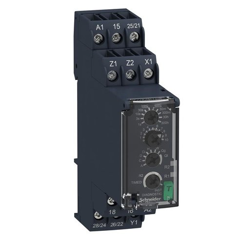 Przekaźnik czasowy wielofunkcyjny 24 240V AC/DC, 0.05s/ 300h, styk 2C/O 8A Zelio Time
