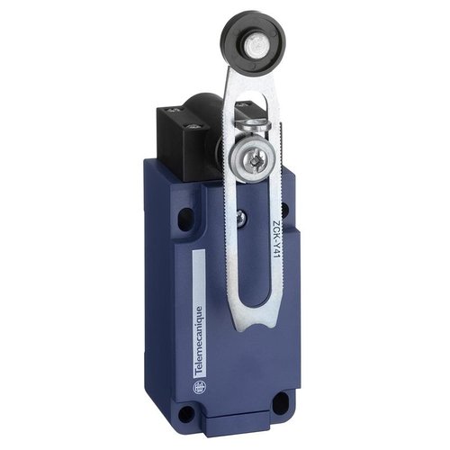 Łącznik krańcowy dźwignia o zmiennej długości z rolką 1NC+1NO, dławik M20 OsiSense XC Schneider Electric XCKS141H29