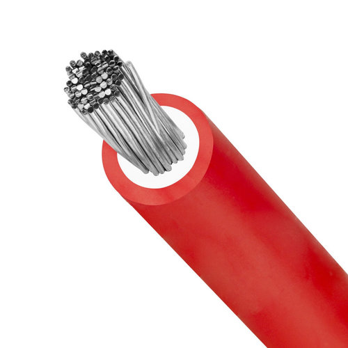 Przewód solarny czerwony PV H1Z2Z2-K 1x4mm² 1500V RED 100m