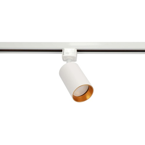 Reflektor do szynoprzewodu NALGA Tc White Gold, GU10, biały, pierścień złoty, EDO777509 <span class="keyword" >EDO Solutions</span>