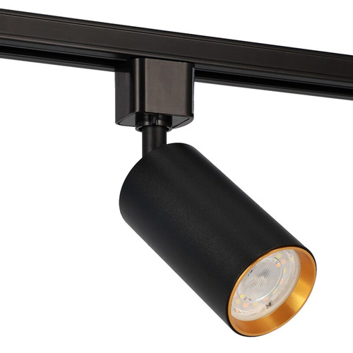 Reflektor do szynoprzewodu NEVA Tc Black Gold, GU10, czarny, środek złoty, EDO777533 <span class="keyword" >EDO Solutions</span>