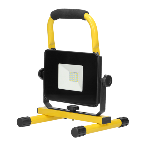 BATRI LED 20W, Naświetlacz roboczy, przenośny z akum., 1600lm, IP65, 6500K, 4400mAh