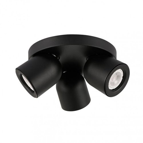 Oprawa sufitowa Nuora GU10 35W czarny SPL-2855-3C-BL