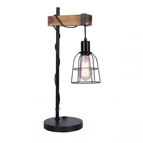 Lampka stołowa Ponte E27 60W czarny TB-4290-1