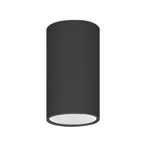 BARBRA DLR GU10 downlight max 50W, IP20, okrągły, czarny, aluminium