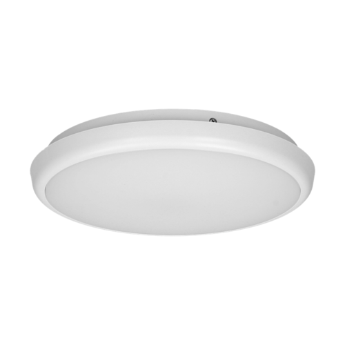 CERS LED 16W, plafon oświetleniowy, 1300lm, IP65, 4000K, poliwęglan mleczny, biały