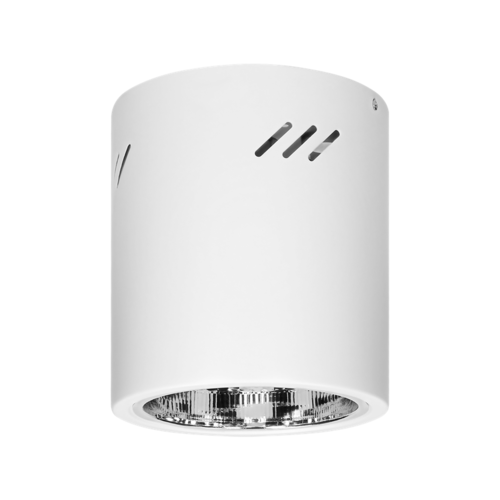 KORIN 16, oprawa typu downlight, 60W, E27, stal, biała
