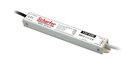 Zasilacz hermetyczny 45W 12V IP67 3.75A uniwersalny Scharfer SCH-45-12