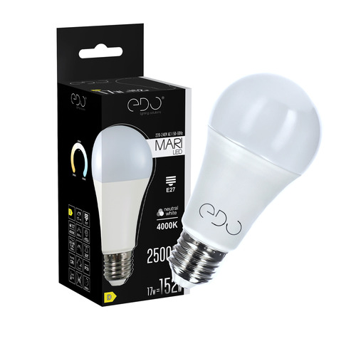 Żarówka MARI B LED E27 17W 4000K neutralna NW 2500lm EDO777505 <span class="keyword" >EDO Solutions</span>