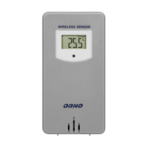 Czujnik temperatury zewnętrzny do  stacji pogodowej OR-SP-3100, szary