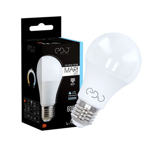 Żarówka MARI LED E27 7W 6500K zimna CW 600lm EDO777586 <span class="keyword" >EDO Solutions</span>