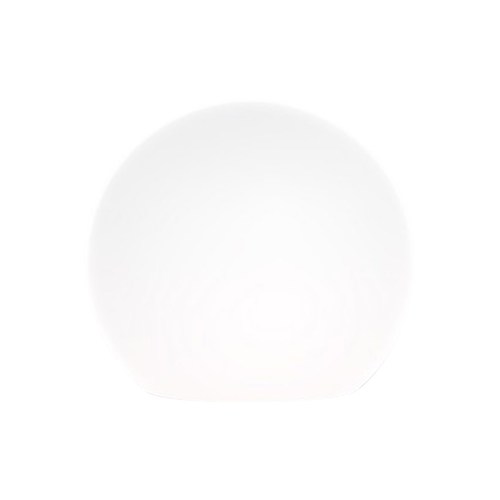 LUNA L, oprawa ogrodowa kula, E27, 1x60W, IP44, biała, Ø 600
