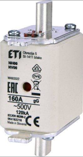 Wkładka topikowa NH00 gG 160A/500V