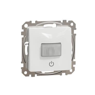 Czujnik ruchu z <span class="keyword" >łącznik</span>iem biały PIR IP20 SDD111504 Sedna Design Schneider Electric