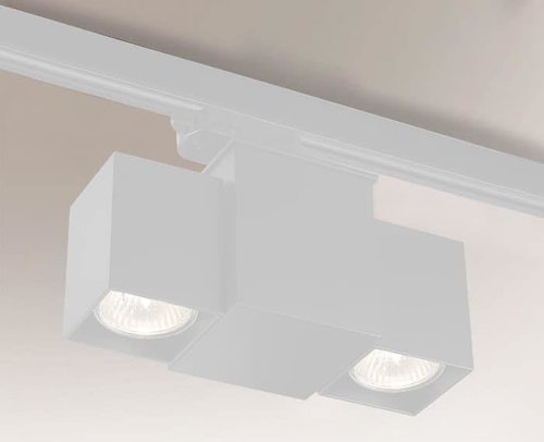 Lampa do szynoprzewodu BIZEN Biały 7710 Shilo