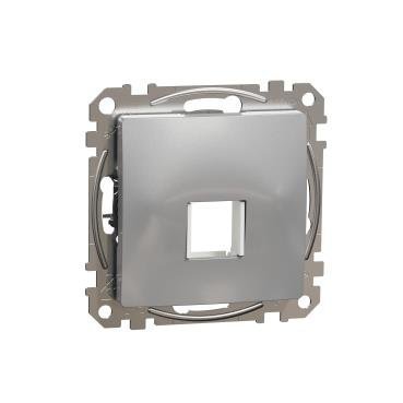 Płytka centralna do wkładów Keystone (HDmI srebrny IP20 SDD113421 Sedna Design Schneider Electric