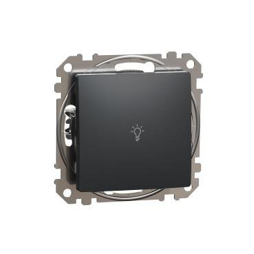 Przycisk "światło" antracyt IP20 SDD114132 Sedna Design Schneider Electric