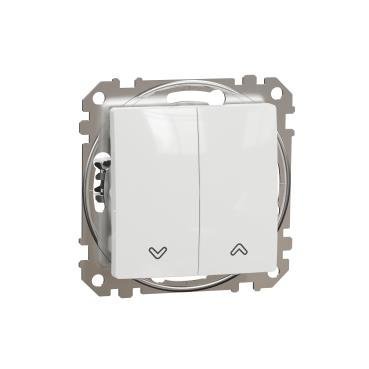 Przycisk żaluzjowy biały IP20 SDD111114 Sedna Design Schneider Electric