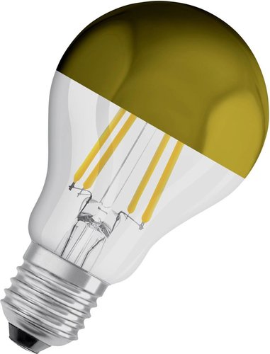 Żarówka LED RETROFIT CLASSIC E27 4W =37W 2700K 420lm złoty Osram