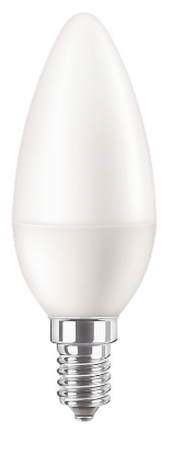 Żarówka CorePro LED E14 7W =60W 6500K zimna CW 806lm świeczka Philips