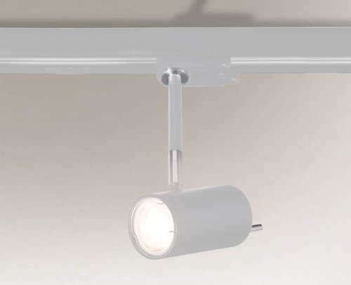 Kinkiet na szynę FUSSA biały GU10 LED 8W IP20 6602 Shilo